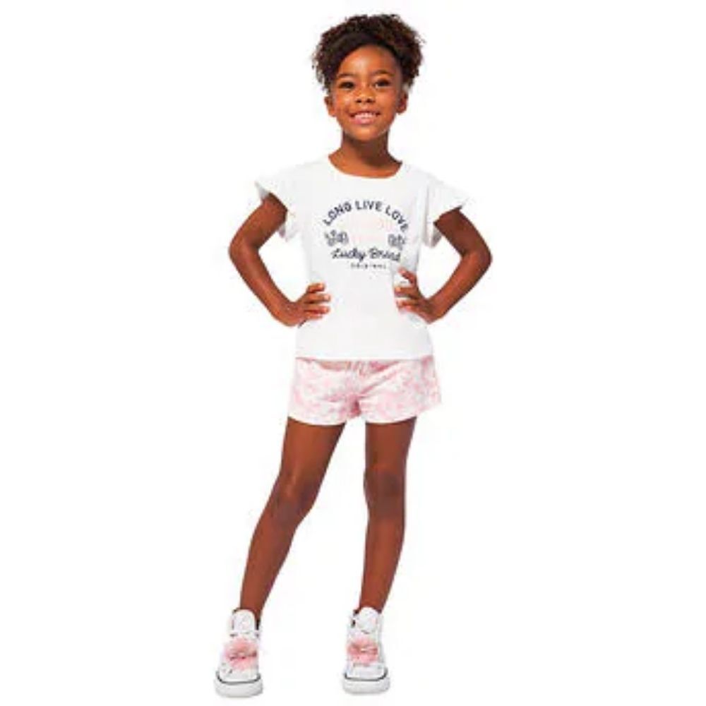 Lucky Kids' 2-piece Set, Pink